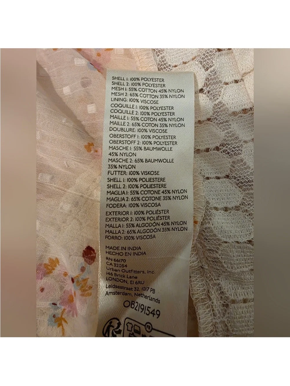 NWOT Free People Daniela Lace Maxi Skirt size L